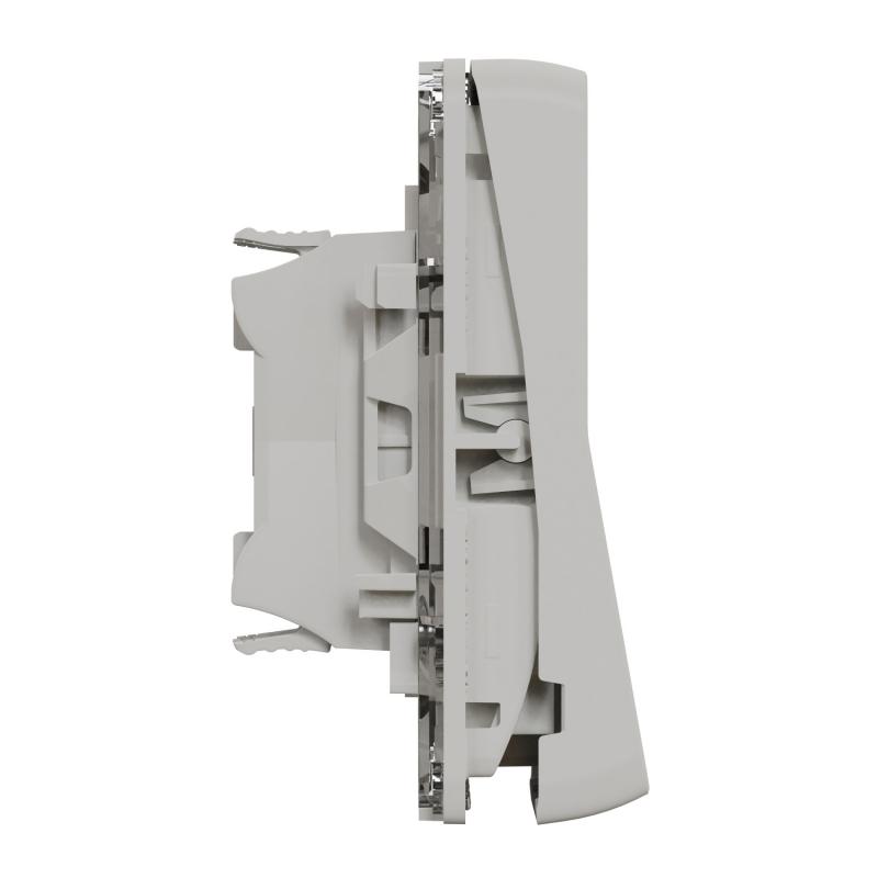Mureva Styl Double va et vient composable IP55 IK08 blanc SCHNEIDER MUR39022