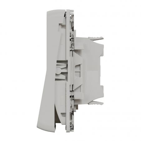 Mureva Styl Double va et vient composable IP55 IK08 blanc SCHNEIDER MUR39022