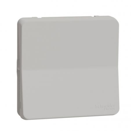 Mureva Styl Bouton poussoir composable IP55 IK08 connexion auto blanc SCHNEIDER MUR39027