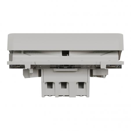 Mureva Styl Bouton poussoir composable IP55 IK08 connexion auto blanc SCHNEIDER MUR39027