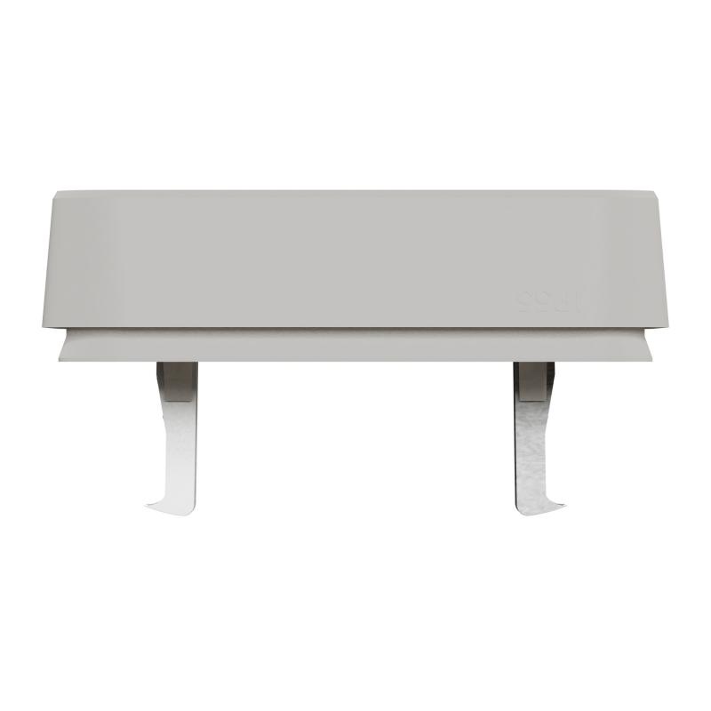 Mureva Styl Cadre 1 poste à griffes encastré IP55 IK08 blanc SCHNEIDER MUR39108