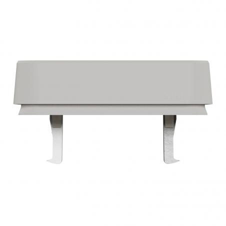 Mureva Styl Cadre 1 poste à griffes encastré IP55 IK08 blanc SCHNEIDER MUR39108