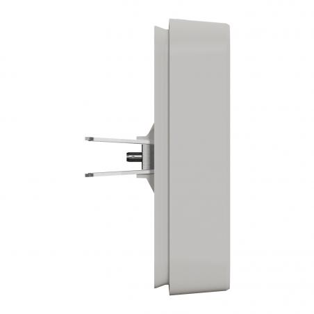 Mureva Styl Cadre 1 poste à griffes encastré IP55 IK08 blanc SCHNEIDER MUR39108