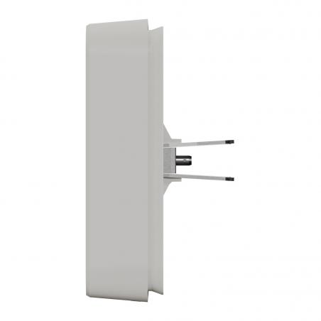Mureva Styl Cadre 1 poste à griffes encastré IP55 IK08 blanc SCHNEIDER MUR39108