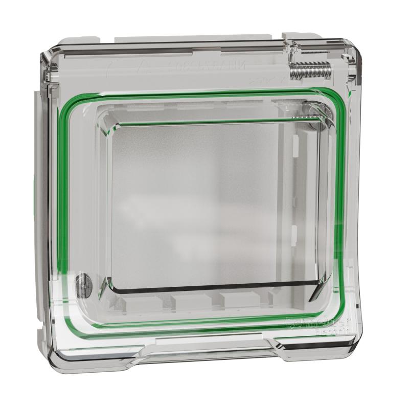 Mureva Styl Adaptateur pour fonction 45X45 composable IP55 IK07 blanc SCHNEIDER MUR39110