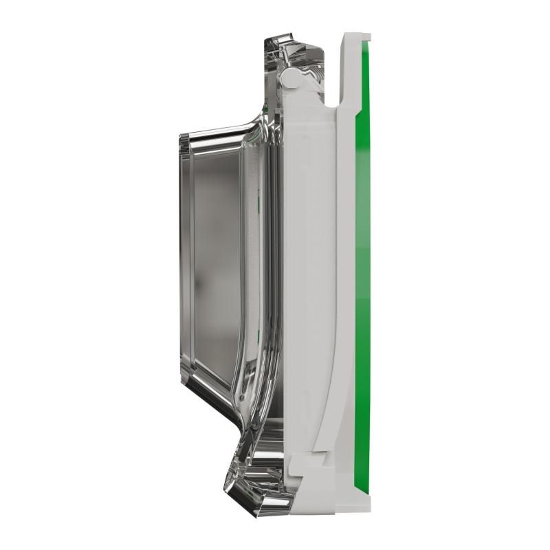 Mureva Styl Adaptateur pour fonction 45X45 composable IP55 IK07 blanc SCHNEIDER MUR39110