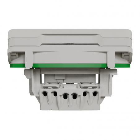 Mureva Styl Prise courant 2P+T composable IP55 IK08 connex auto blanc SCHNEIDER MUR39133