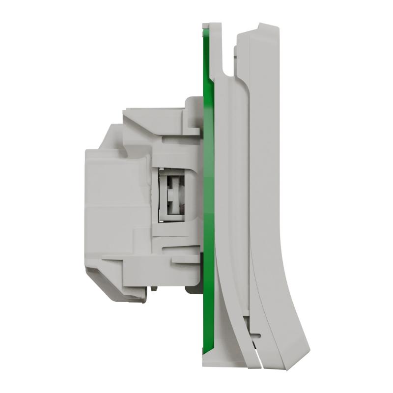 Mureva Styl Prise courant 2P+T composable IP55 IK08 connex auto blanc SCHNEIDER MUR39133