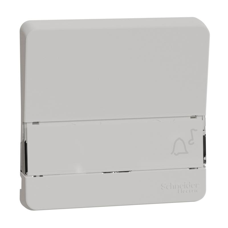 Mureva Styl Enjoliveur porte étiquette lumineux IP55 IK08 blanc SCHNEIDER MUR39203