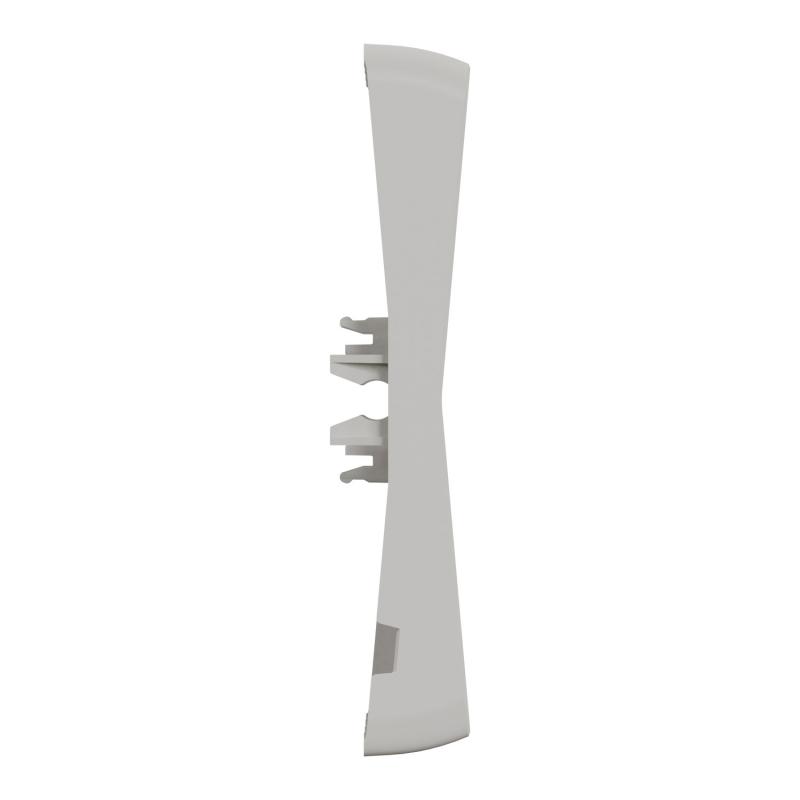 Mureva Styl Enjoliveur 2 demi touche IP55 IK08 blanc SCHNEIDER MUR39205