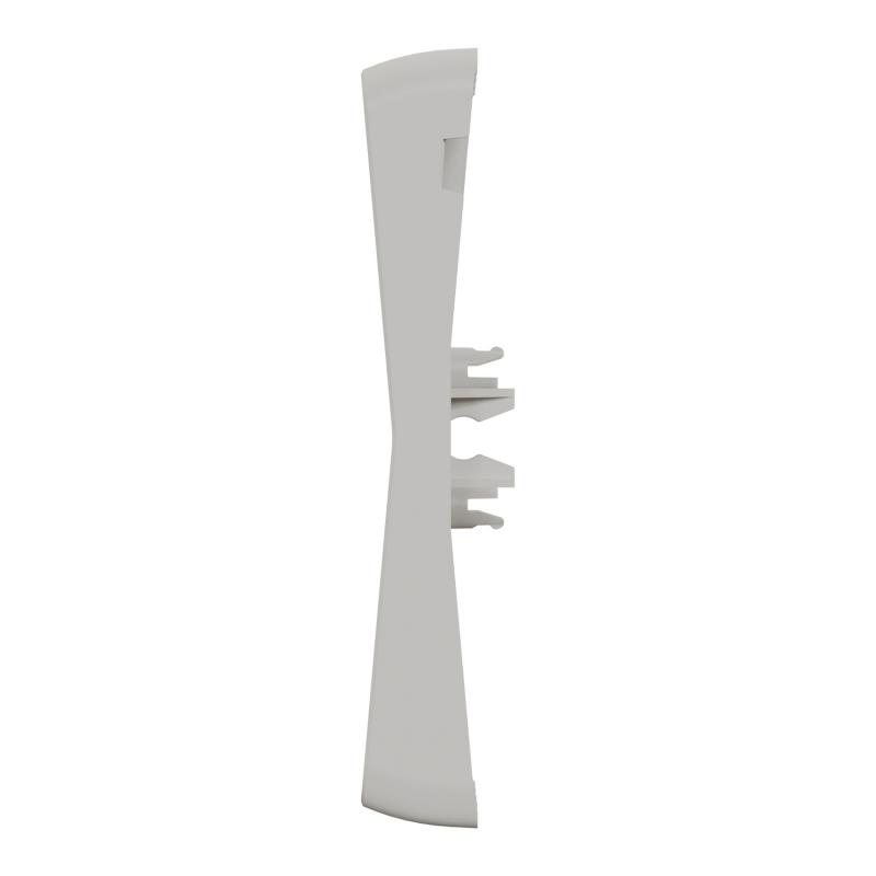 Mureva Styl Enjoliveur 2 demi touche IP55 IK08 blanc SCHNEIDER MUR39205
