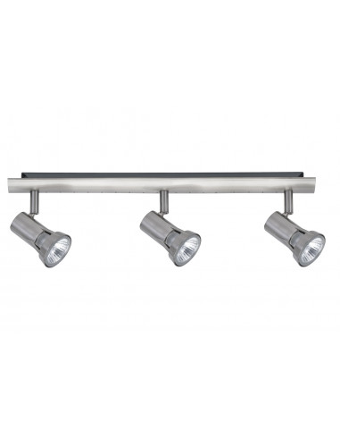 Spotlights Teja Réglette 2x50W GU10 Nickel satiné 230V Métal Paulmann 66312