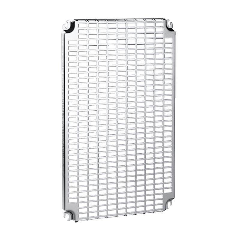 Spacial châssis perforé Telequick acier pour coffret H 400xL 300mm SCHNEIDER NSYMR43