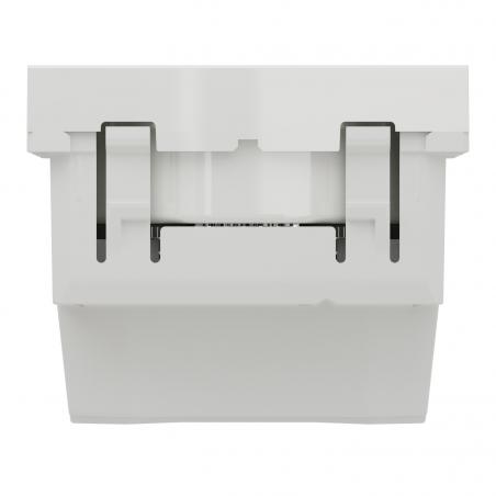Unica prise 2P bornier à vis 2 mod Blanc méca seul SCHNEIDER NU303318