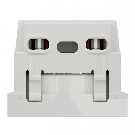 Unica prise 2P bornier à vis 2 mod Blanc méca seul SCHNEIDER NU303318