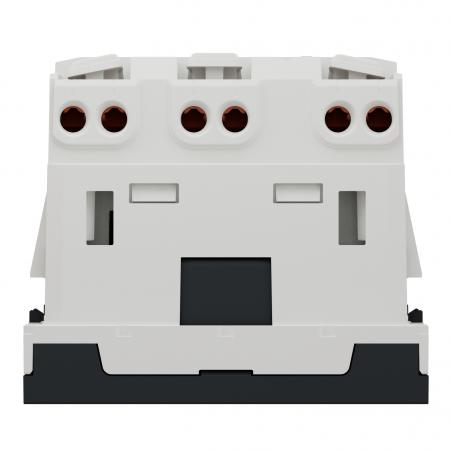 Unica prise double 2P+T FR 45° connexion rapide Anthracite méca seul SCHNEIDER NU306954