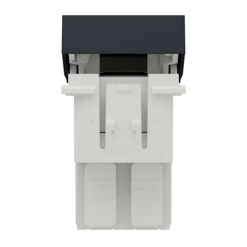 Unica permutateur 10A 250Vca 1 module Anthracite mécanisme seul SCHNEIDER NU310554