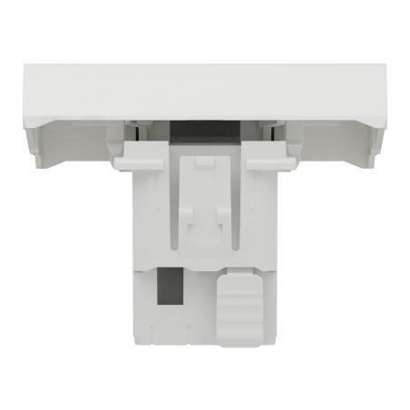 Unica va-et-vient 10A connex rapide 2 mod Blanc antimicrob méca seul SCHNEIDER NU320320