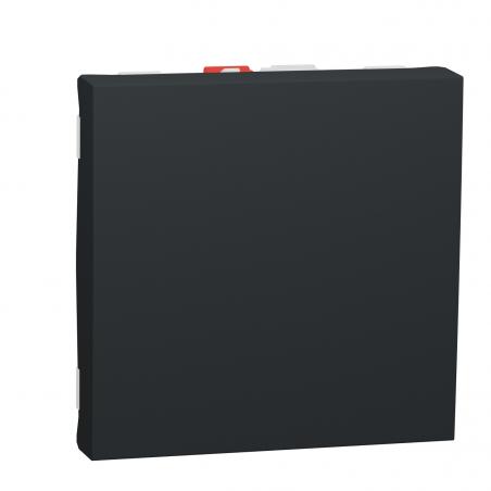 Unica va-et-vient 10A connexion rapide 2 mod Anthracite méca seul SCHNEIDER NU320354