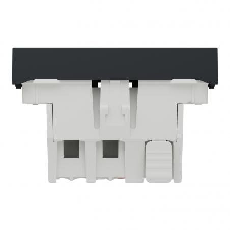 Unica va-et-vient 10A connexion rapide 2 mod Anthracite méca seul SCHNEIDER NU320354