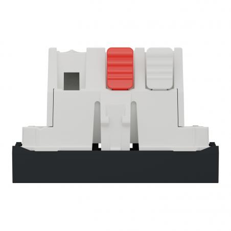 Unica va-et-vient 10A connexion rapide 2 mod Anthracite méca seul SCHNEIDER NU320354