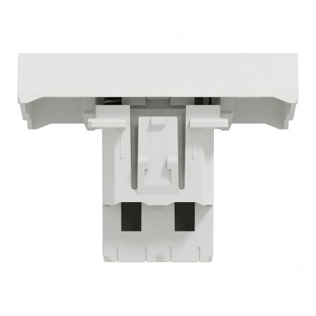 Unica bouton-poussoir NO 10A connexion rapide 2 mod Blanc méca seul SCHNEIDER NU320618F