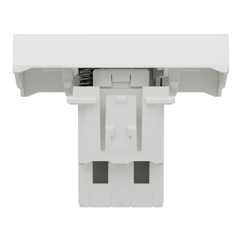 Unica poussoir lumineux (localisation) 10A 2 mod Blanc méca seul SCHNEIDER NU320618FN