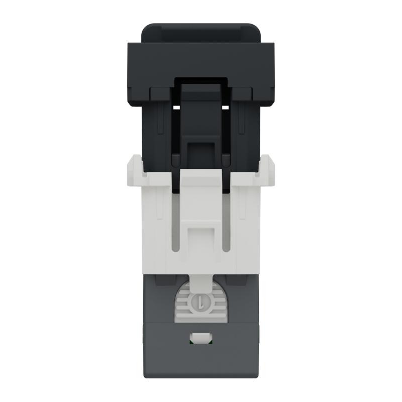 Unica prise RJ45 simple cat 6 FTP 1 mod Anthracite méca seul SCHNEIDER NU344754
