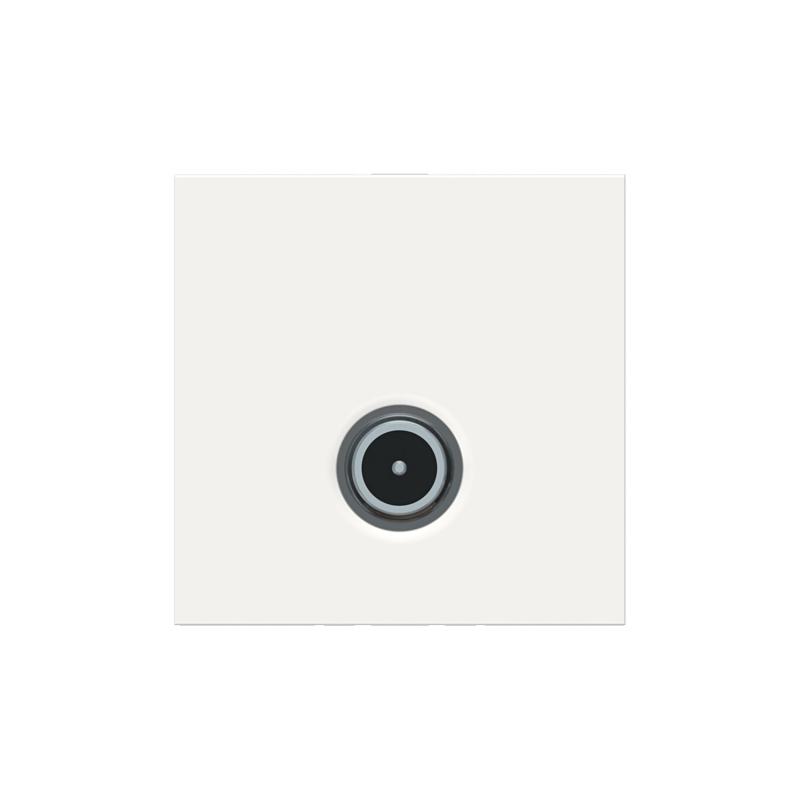 Unica prise télévision TV mâle individuel 2 mod Blanc méca seul SCHNEIDER NU346218
