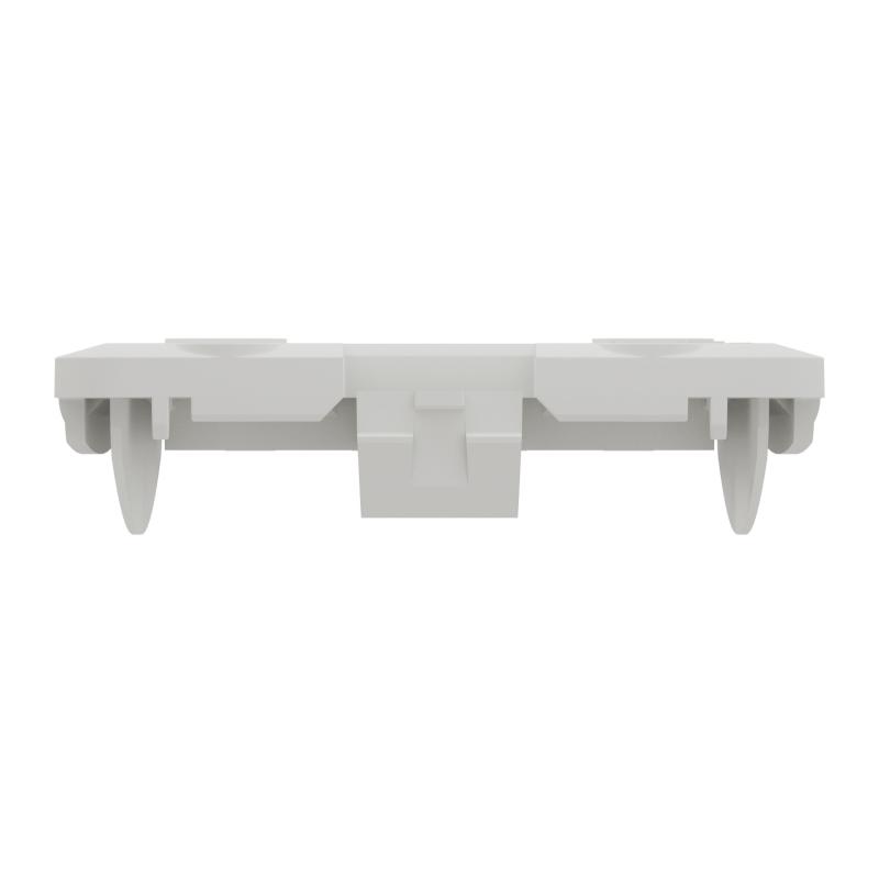 Unica support 1 col de 4 mod pour boîte de concentration 2/3/4 col de 4 mod SCHNEIDER NU7204P