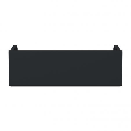 Unica enjoliveur interrupteur ou bouton-poussoir 1 mod Anthracite SCHNEIDER NU910054