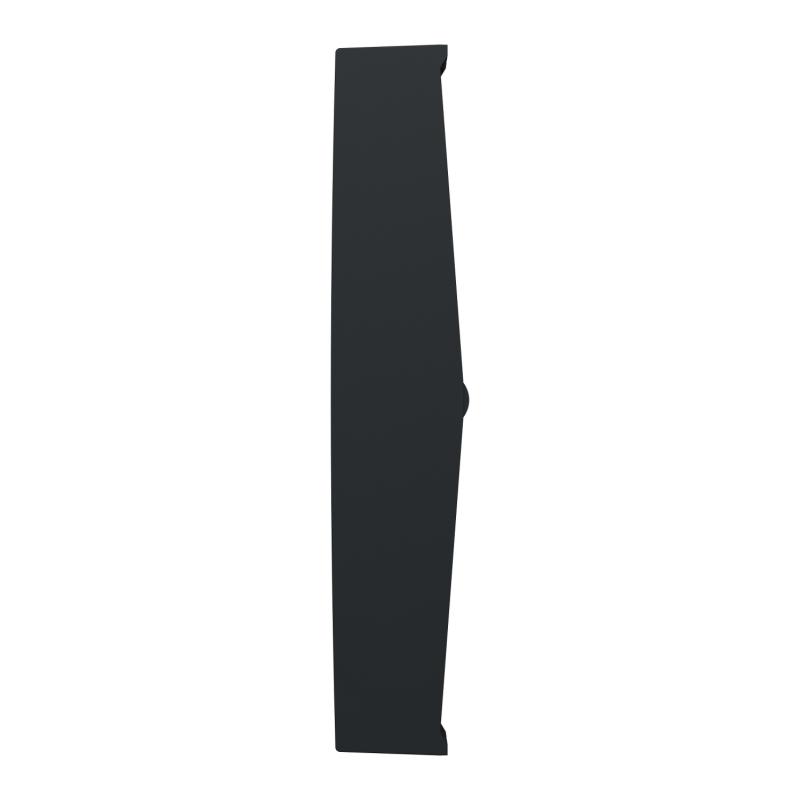 Unica enjoliveur interrupteur ou bouton-poussoir 1 mod Anthracite SCHNEIDER NU910054