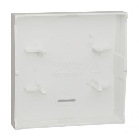 Unica enjoliveur interrupteur ou bouton-poussoir lumineux 2 mod Blanc anti SCHNEIDER NU920020N