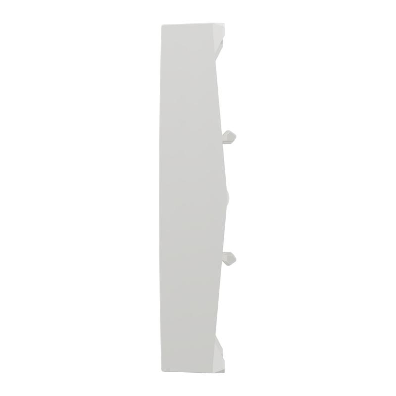 Unica enjoliveur interrupteur ou bouton-poussoir lumineux 2 mod Blanc anti SCHNEIDER NU920020N