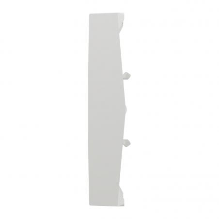 Unica enjoliveur interrupteur ou bouton-poussoir lumineux 2 mod Blanc anti SCHNEIDER NU920020N