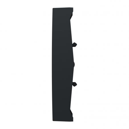 Unica enjoliveur interrupteur ou bouton-poussoir lumineux 2 mod Anthracite SCHNEIDER NU920054N