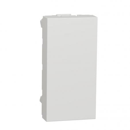 Unica obturateur 1 module Blanc mécanisme seul SCHNEIDER NU986518