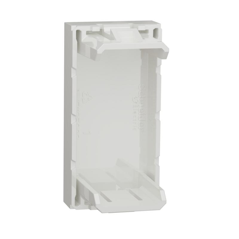 Unica obturateur 1 module Blanc mécanisme seul SCHNEIDER NU986518