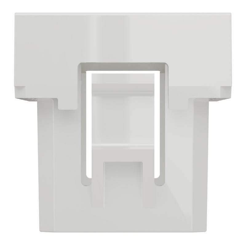 Unica obturateur 1 module Blanc mécanisme seul SCHNEIDER NU986518
