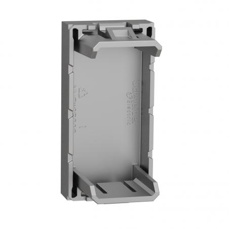 Unica obturateur 1 module Alu mécanisme seul SCHNEIDER NU986530