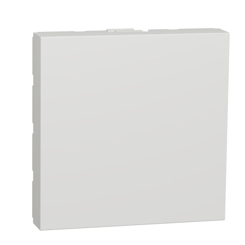 Unica obturateur 2 modules Blanc antimicrobien mécanisme seul SCHNEIDER NU986620