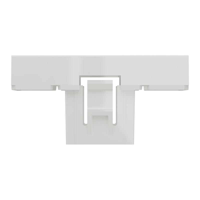 Unica obturateur 2 modules Blanc antimicrobien mécanisme seul SCHNEIDER NU986620