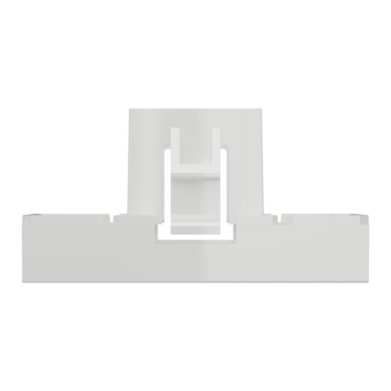 Unica obturateur 2 modules Blanc antimicrobien mécanisme seul SCHNEIDER NU986620