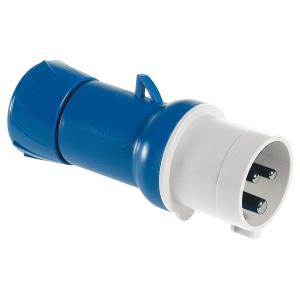 PratiKa fiche mobile industrielle droite 32 A 2P+T 200..250 V CA IP44 SCHNEIDER PKE32M423 2