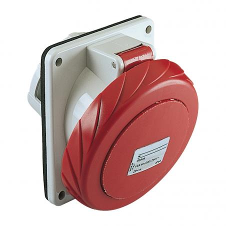 PratiKa socle de prise inclinée -16A -3P+N+T 380-415 V CA- IP67 à vis SCHNEIDER PKF16F735