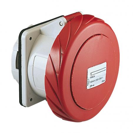 PratiKa socle prise industrielle droite 32A IP67 380 5P vis SCHNEIDER PKF32G735