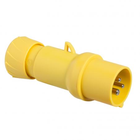 PratiKa fiche mobile industrielle droite 16 A 2P+T 100-130 V CA IP44 SCHNEIDER PKX16M413