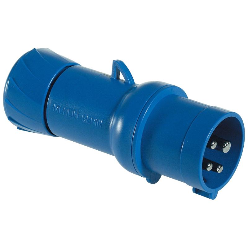PratiKa fiche mobile industrielle droite 16 A 2P+T 200-250 V CA IP44 SCHNEIDER PKX16M423