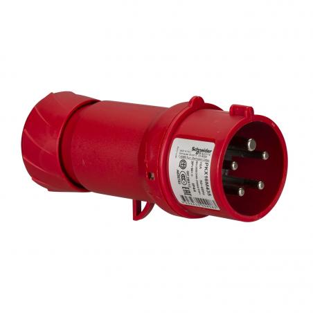 PratiKa fiche mobile industrielle droite 16 A 3P+N+T 380-415 V CA IP44 SCHNEIDER PKX16M435