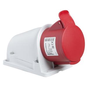 PratiKa socle de prise incliné -16 A 3P+T 380-415 V CA en saillie- IP44 SCHNEIDER PKY16W434 2